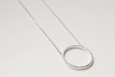 Eternity Ring Necklace